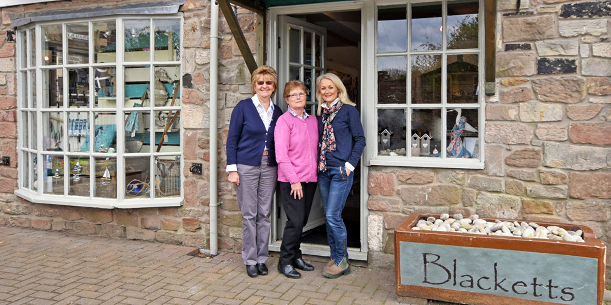 The staff at Blacketts Bamburgh